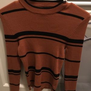 brown and black top forever 21 never worn